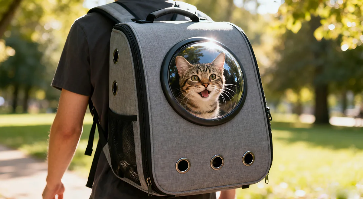 are cat backpacks safe for your pet