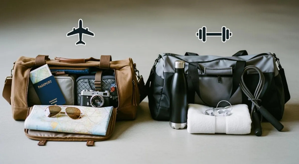 barrel bag vs duffle bag