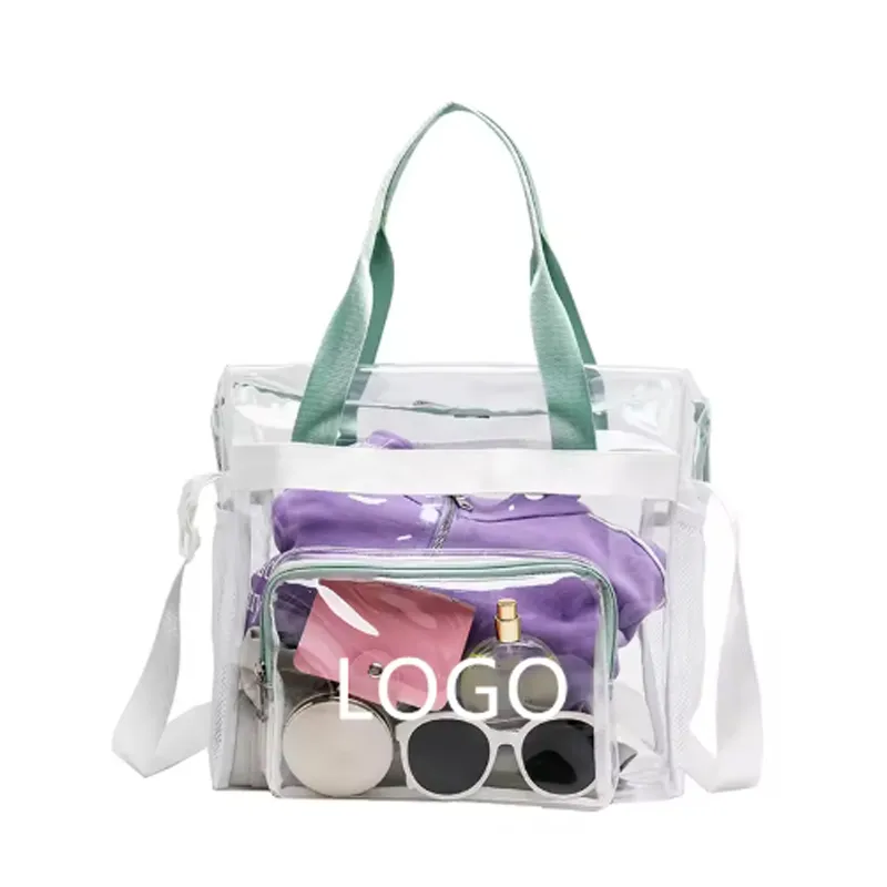 clear beach bag