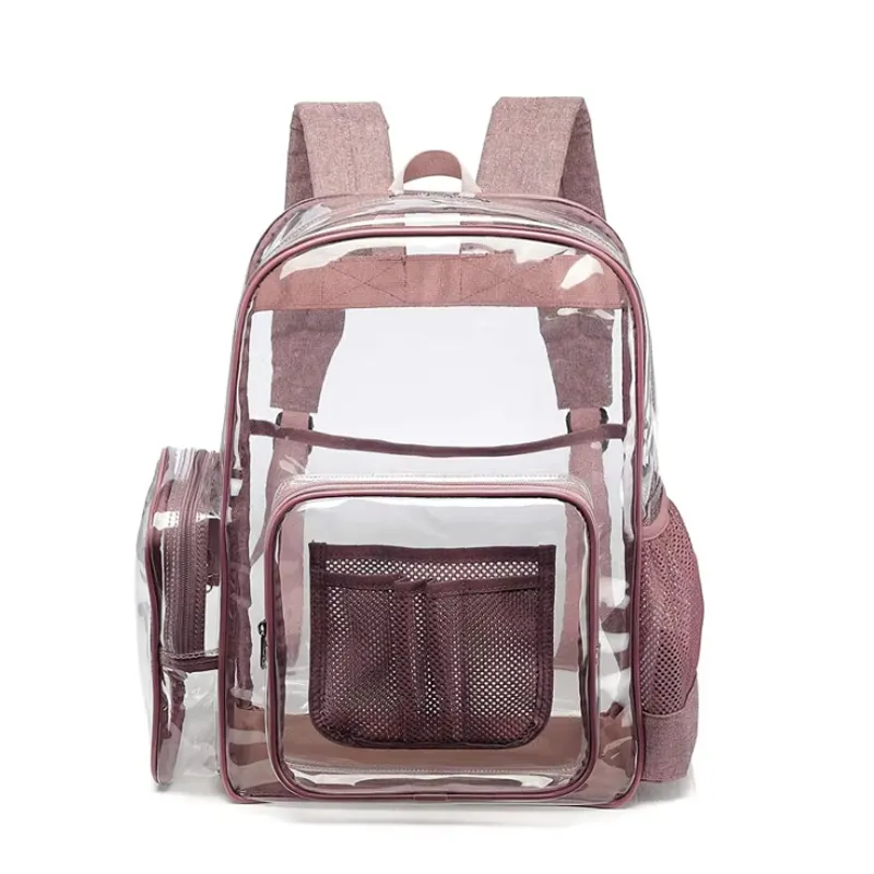 clear book bags