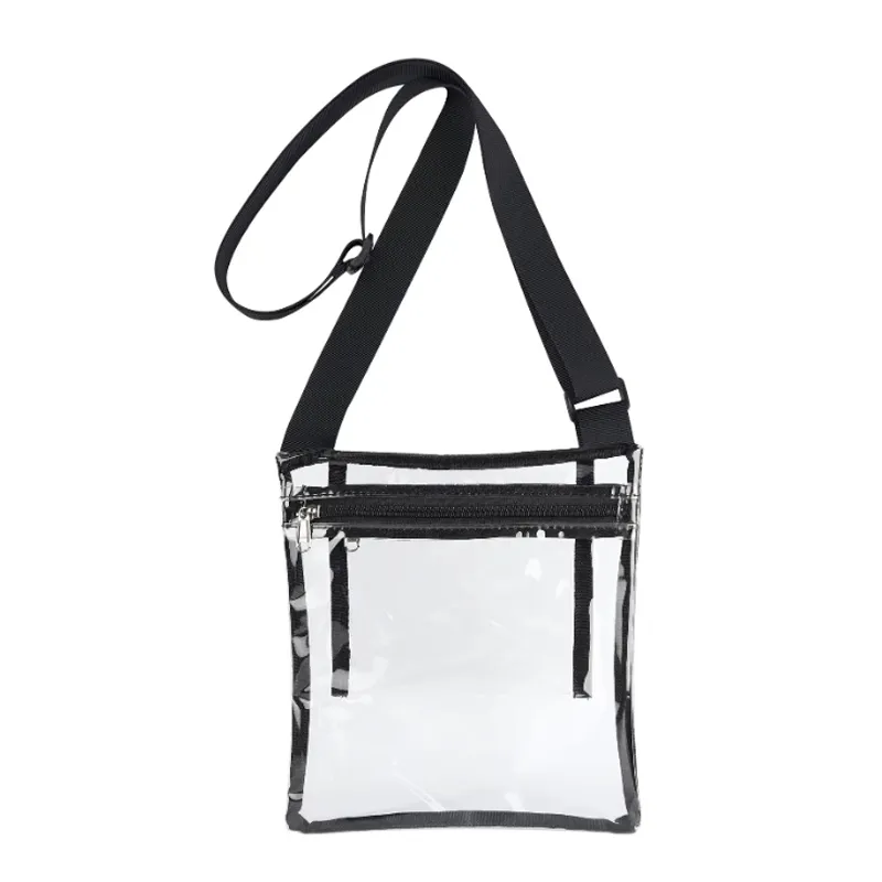 clear shoulder bag