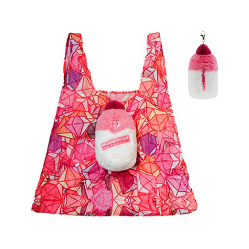 cute foldable shopping bag