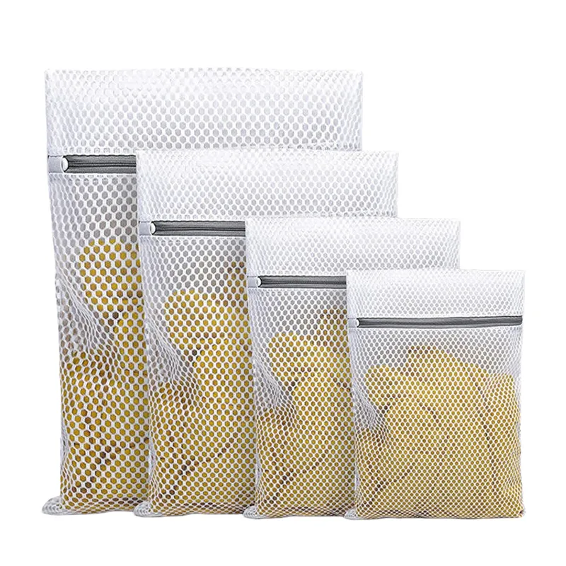 honeycomb mesh laundry bag