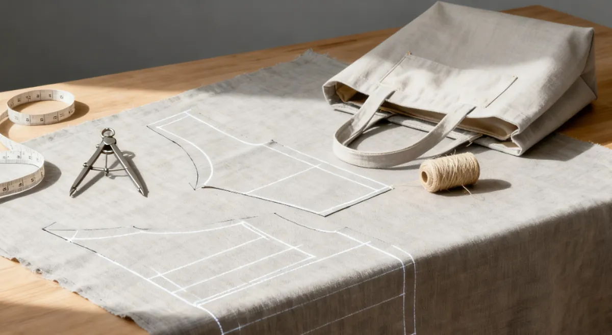 how much fabric do you need for a tote bag