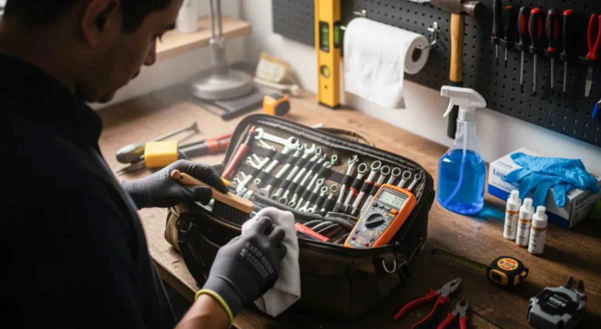 how to clean a tool bag safely and effectively