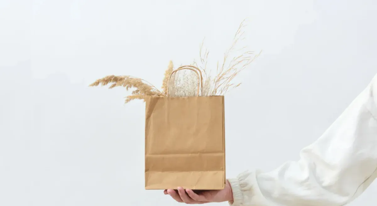 how to fold a paper lunch bag