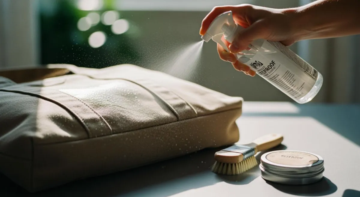 how to make a canvas bag waterproof