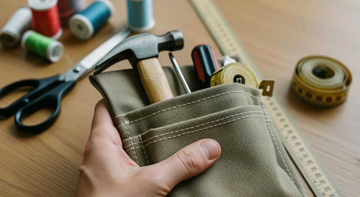 how to make a canvas tool bag