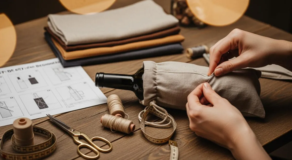 how to make a wine bag