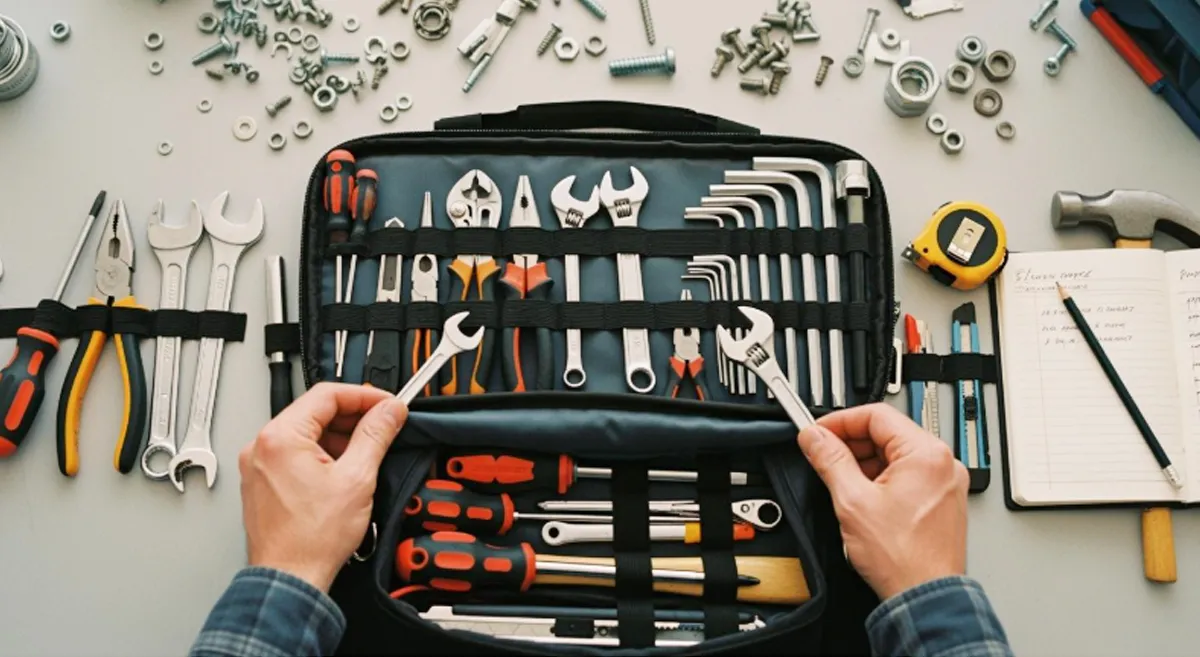 how to organize a tool bag