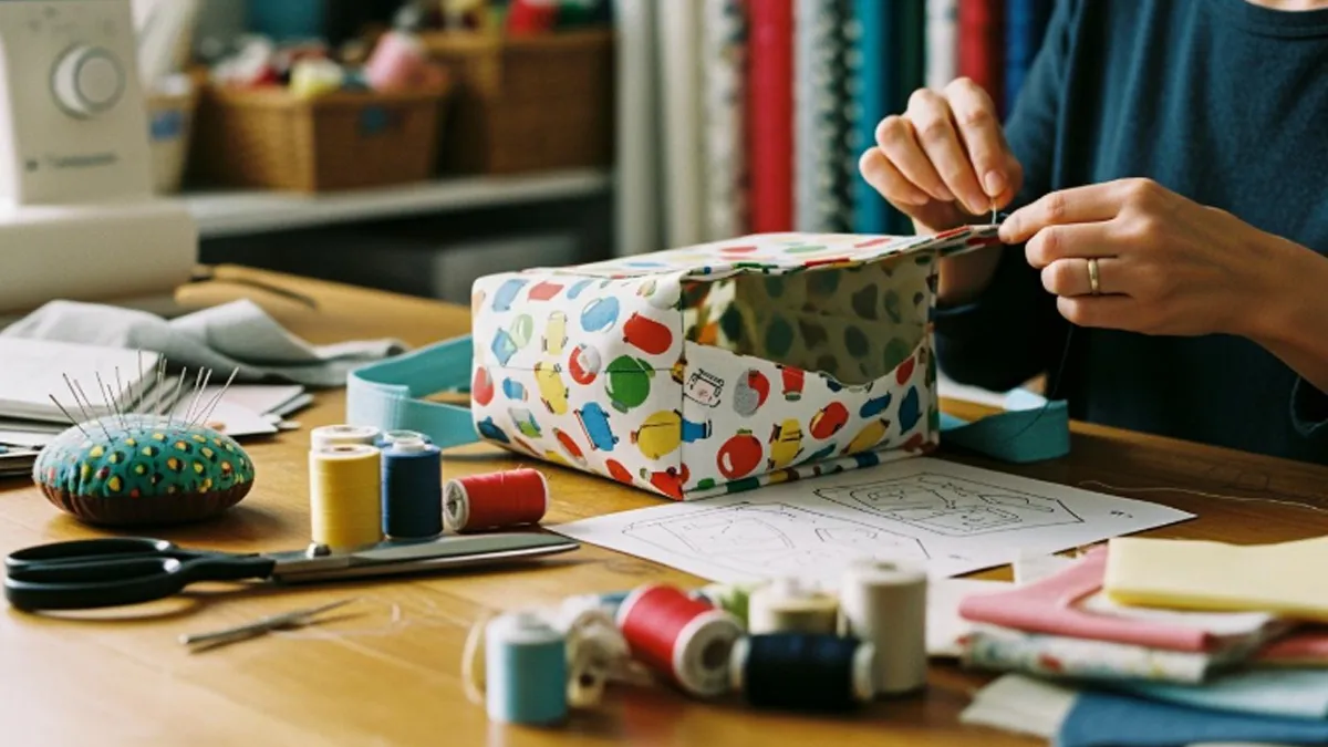 how to sew a diy lunch bag step by step