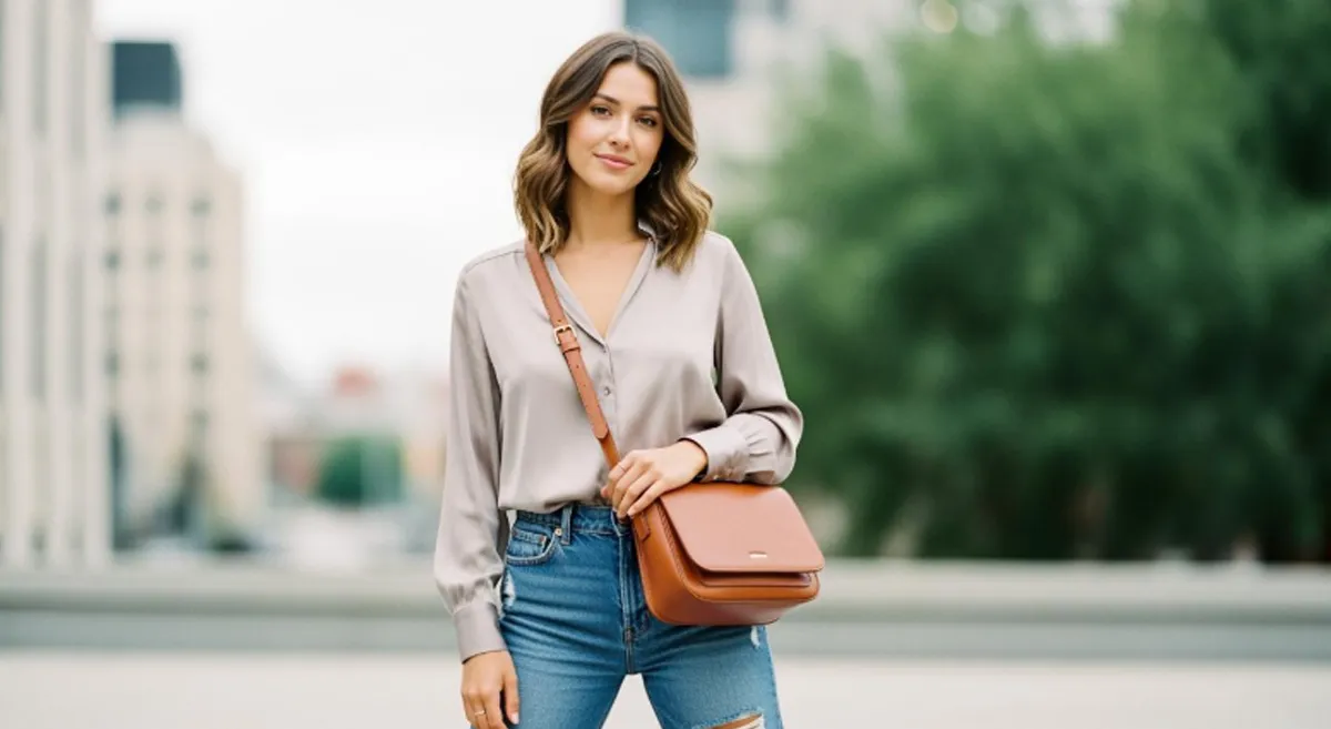 how to wear a crossbody bag