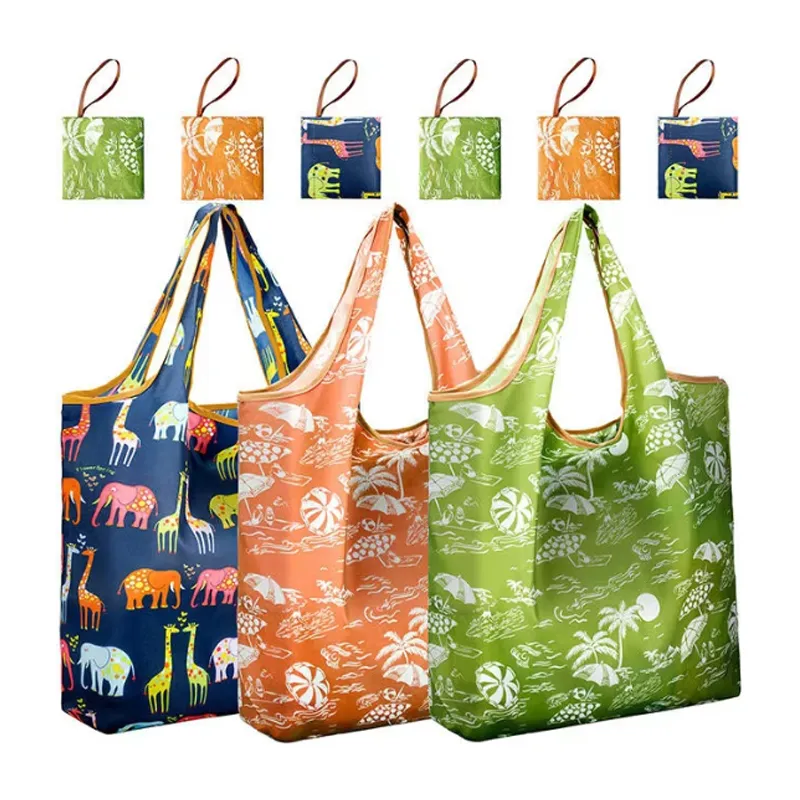 large foldable shopping bag