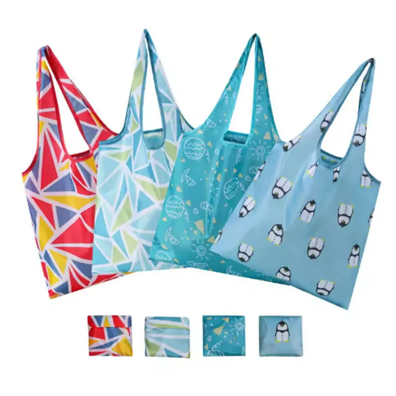 polyester foldable shopping bags