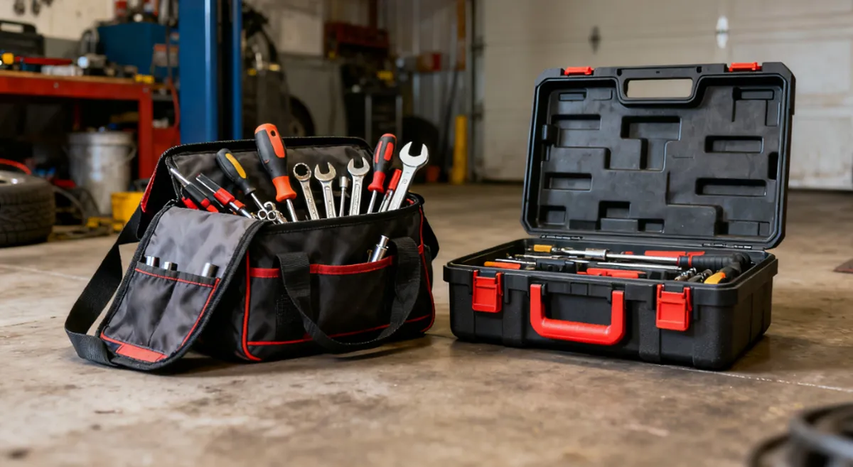 tool bags and boxes