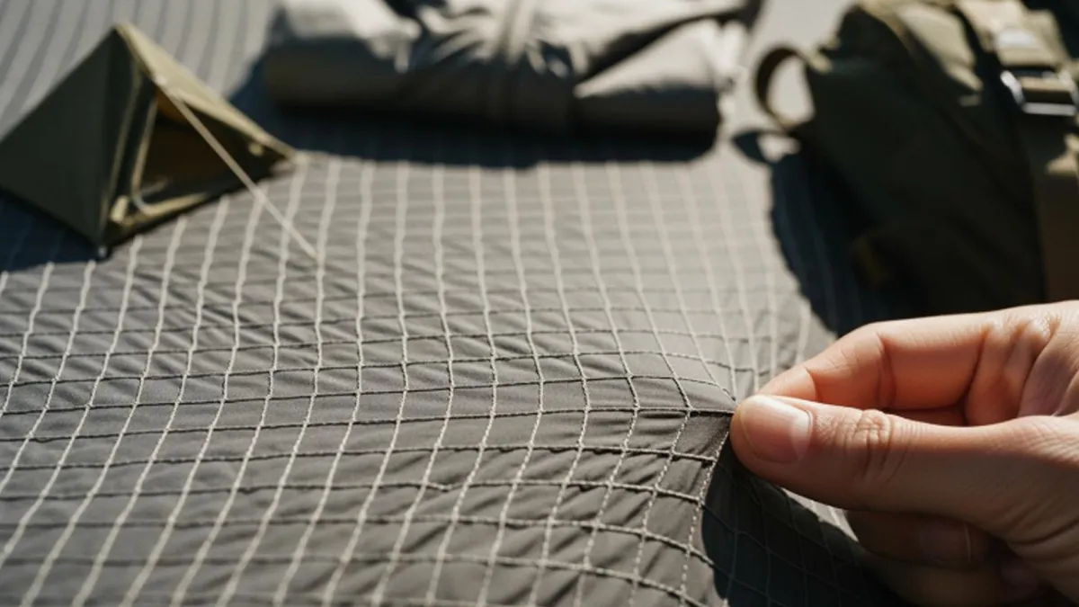 what is ripstop nylon fabric