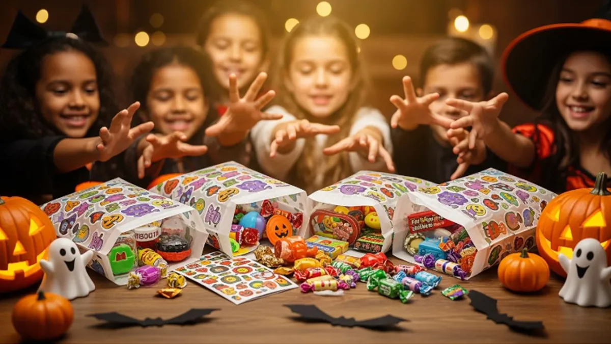 what to put in halloween treat bags
