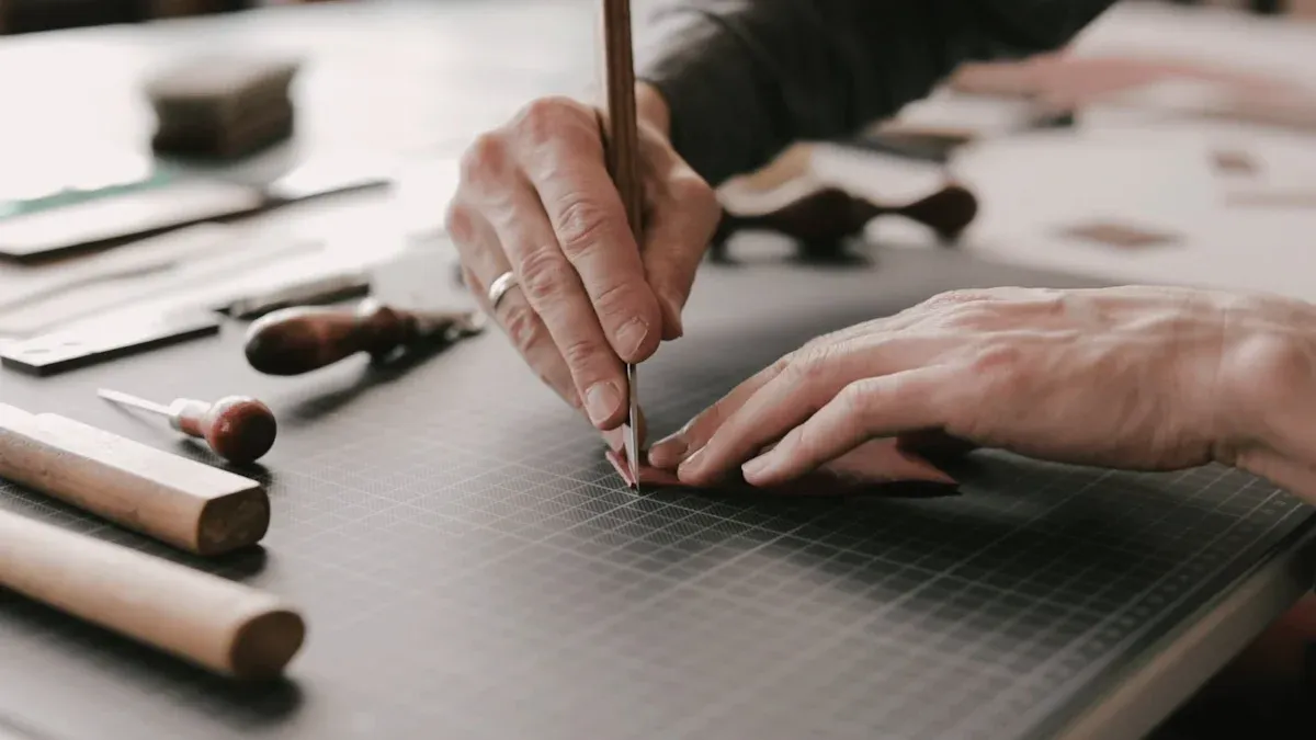 Cutting & Preparing Leather