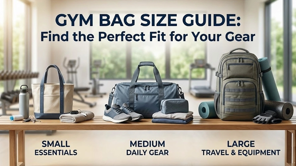 gym bag size guide find the perfect fit for your gear