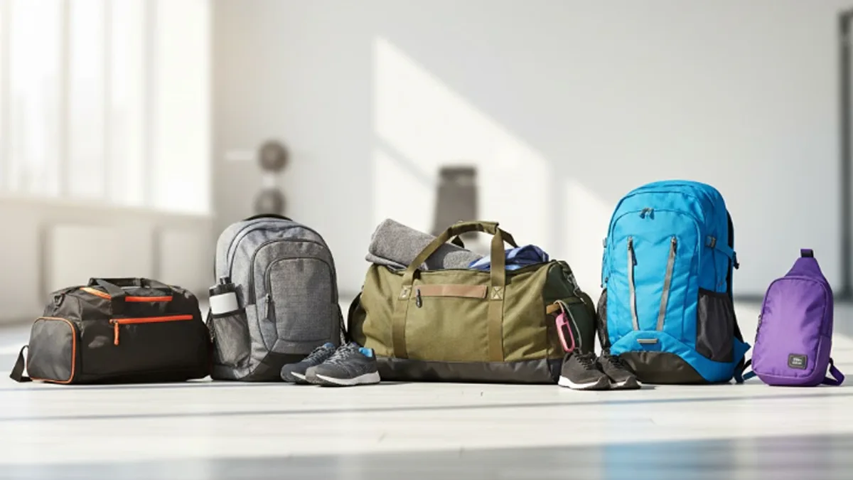 how many liters is a gym bag