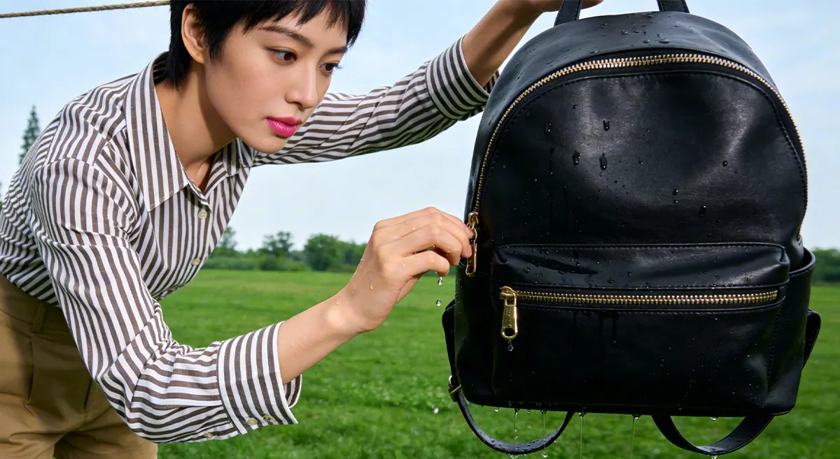 how to dry a backpack