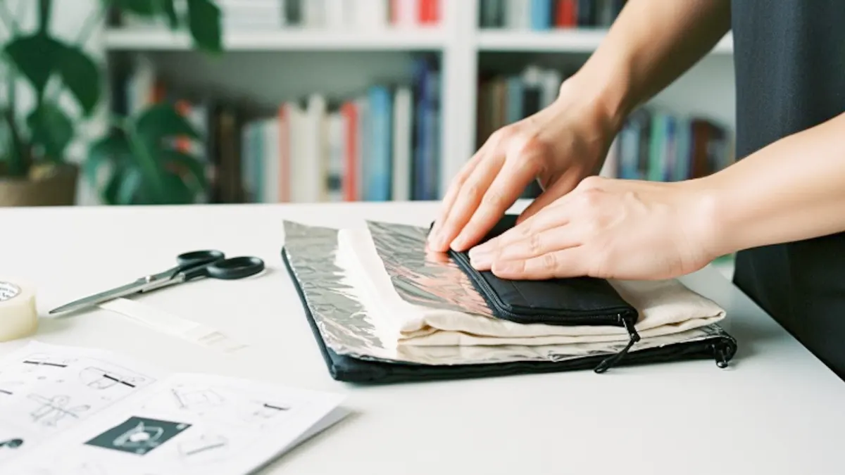 how to make a fireproof bag