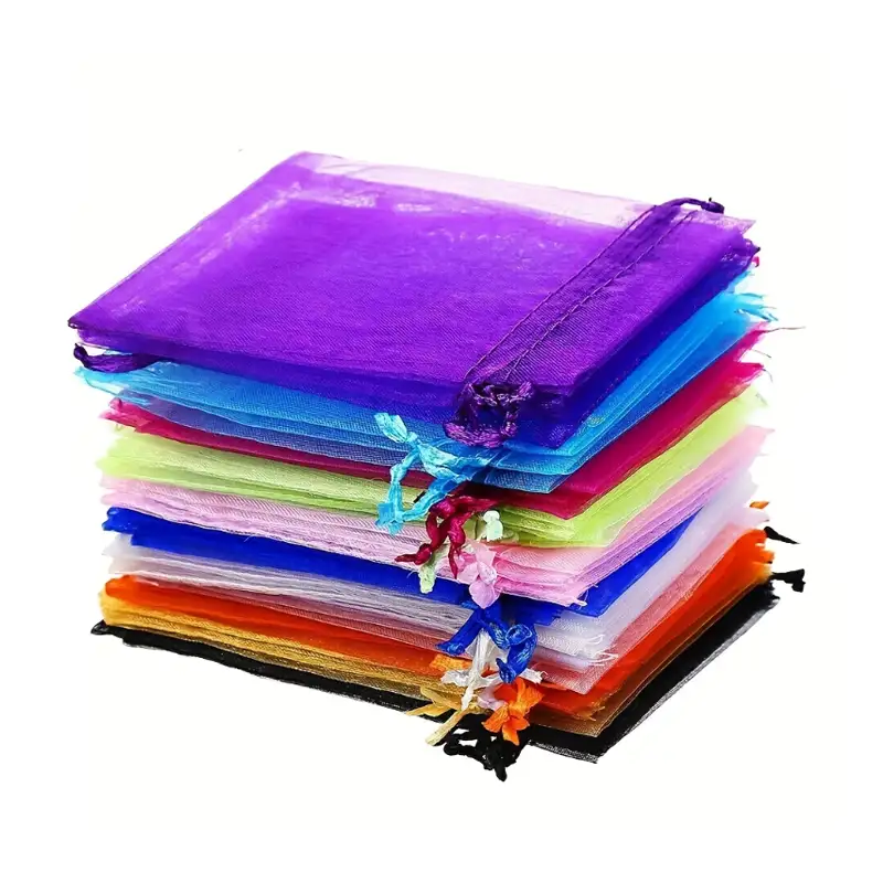organza drawstring bags