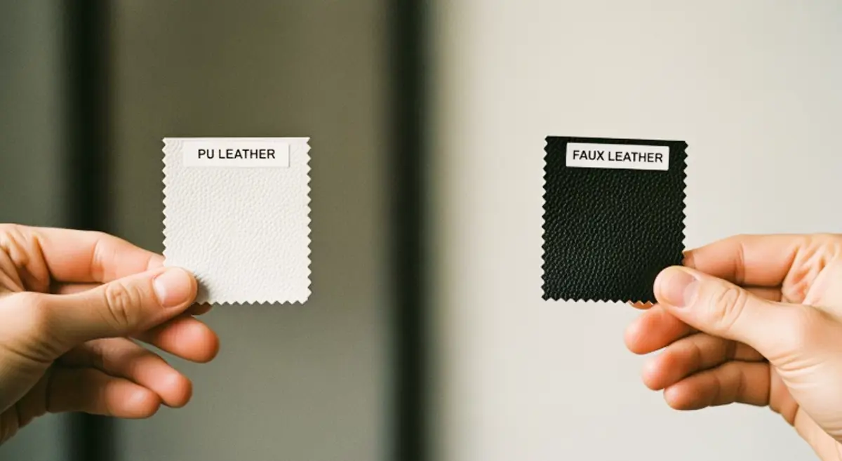 pu leather vs faux leather explained