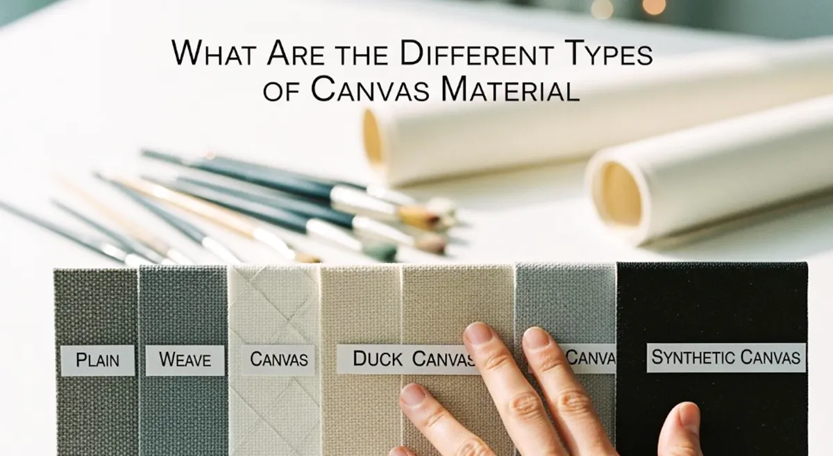 types of canvas material