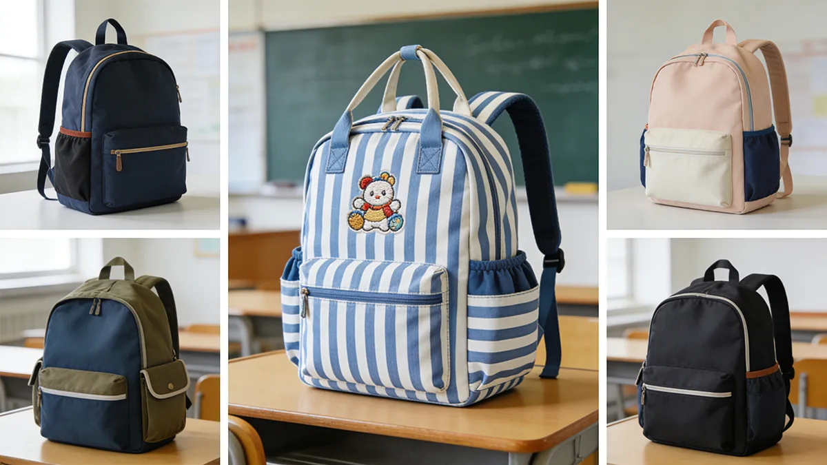 types of school bags