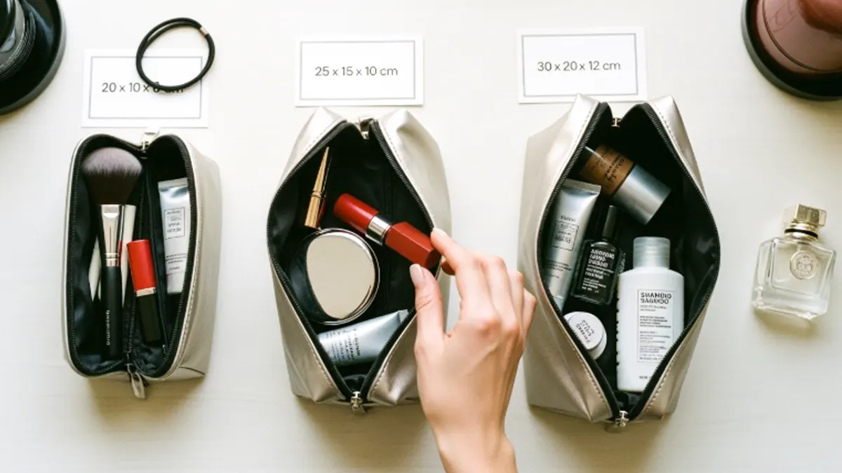 what is a good size cosmetic bag