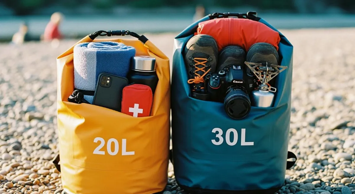 20l vs 30l dry bag