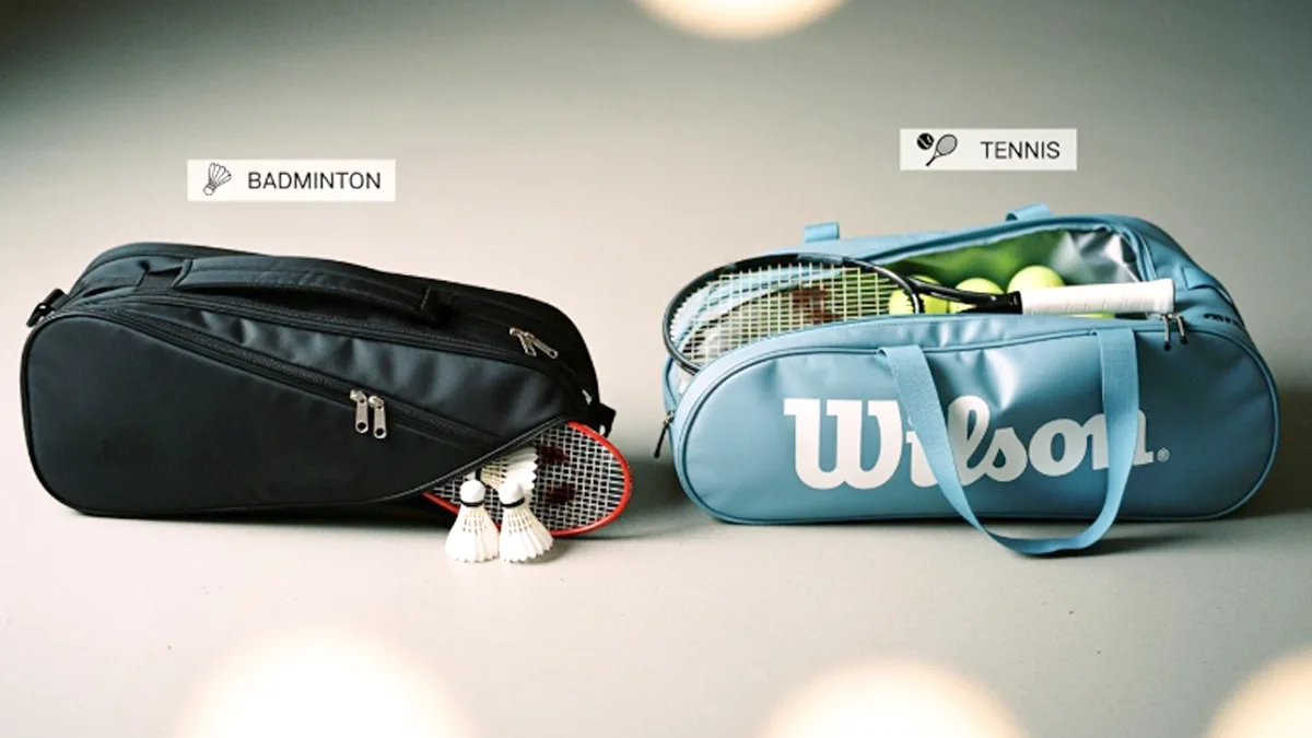 badminton bag vs tennis bag