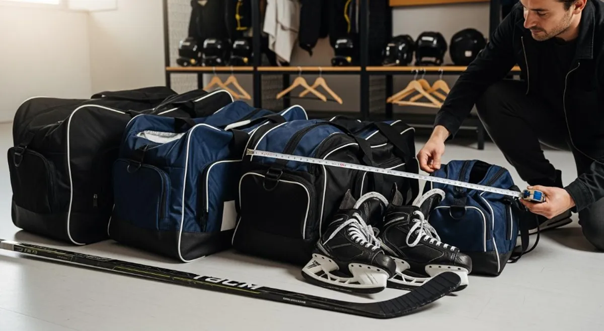 hockey bag sizes