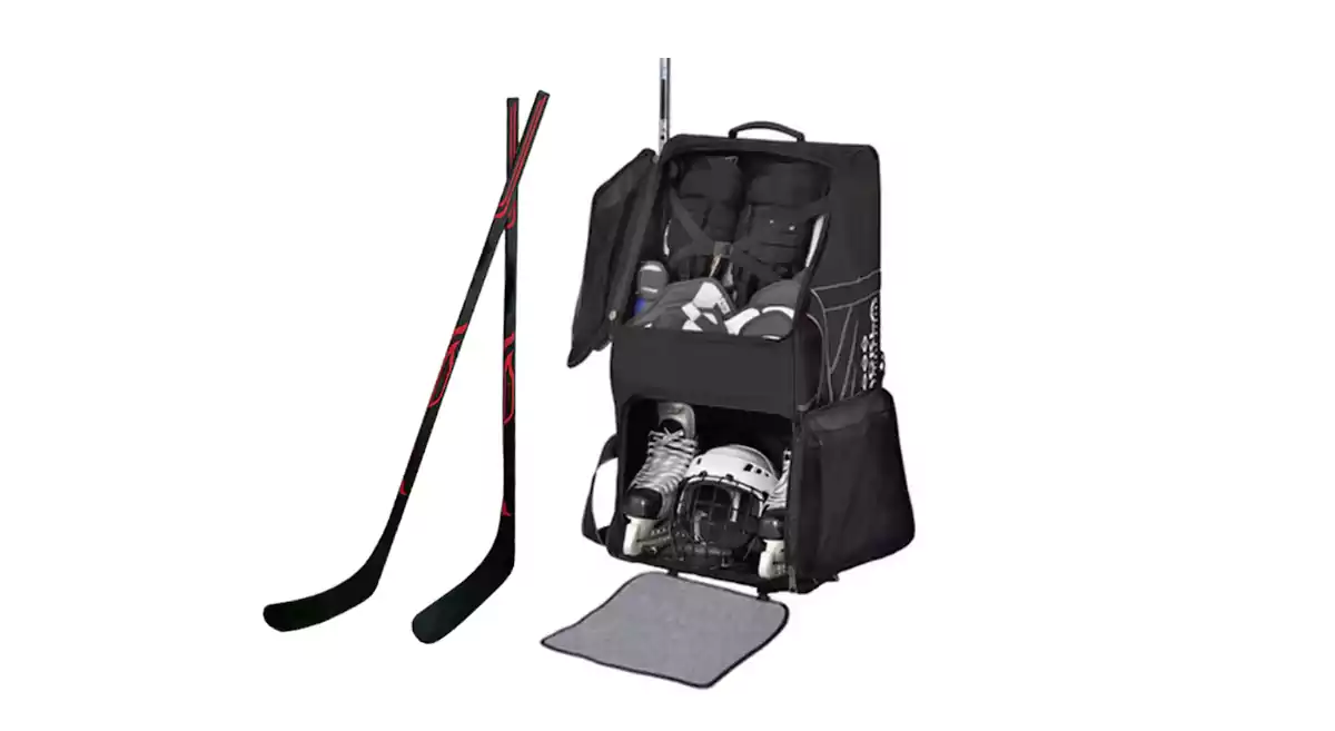 how to clean hockey bag