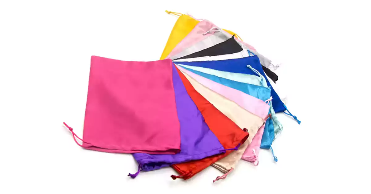 satin bag sizes