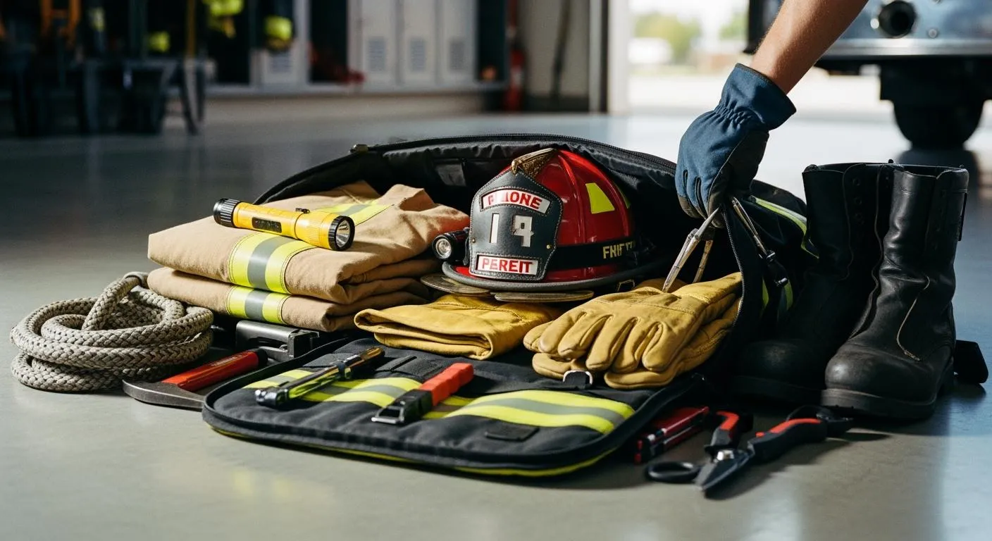 what are firefighting gear bags