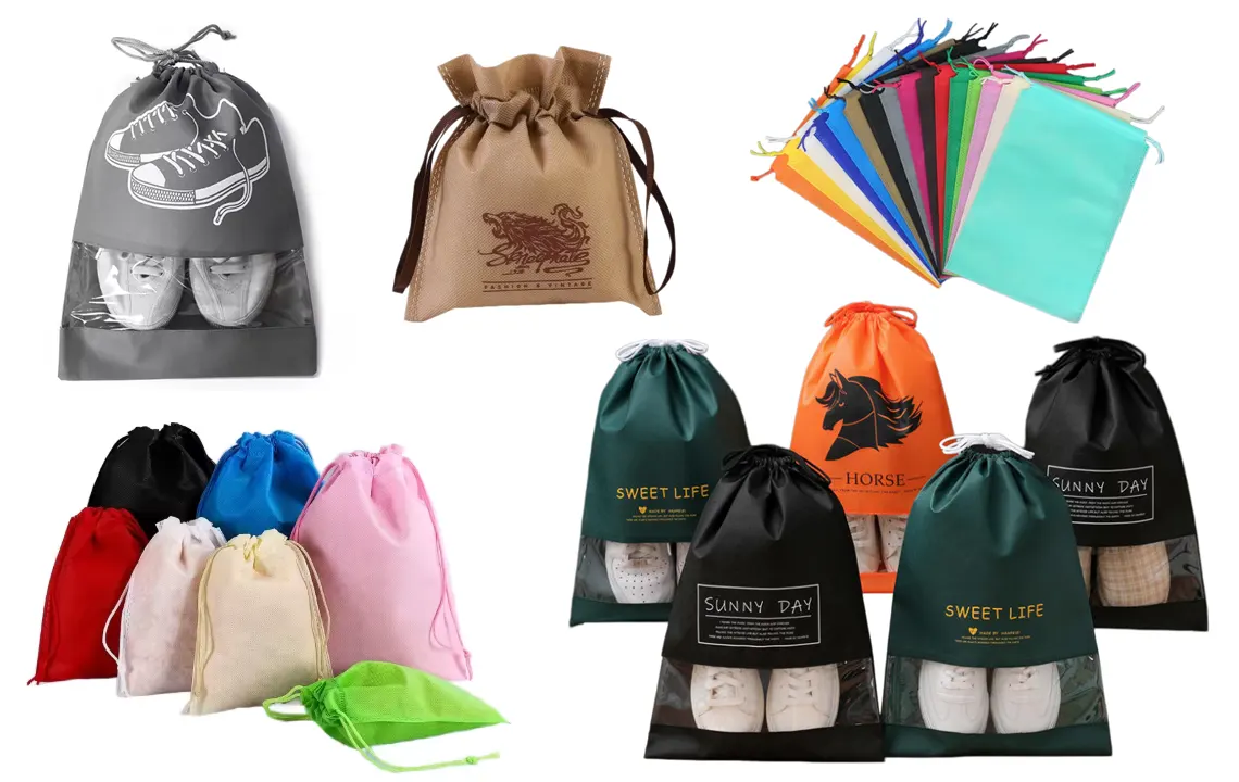 custom non woven drawstring bags manufacturer supplier in china