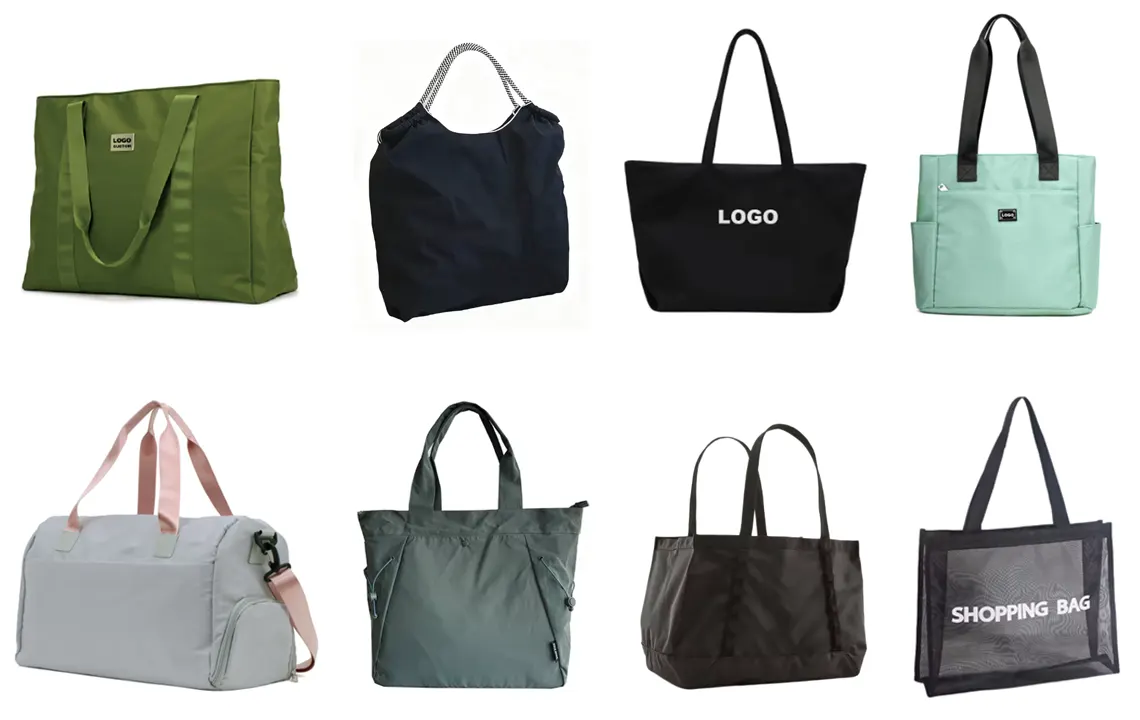 custom nylon tote bags