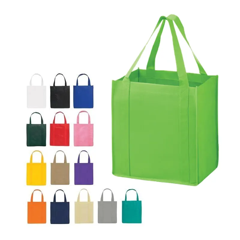 gusseted non woven tote bags