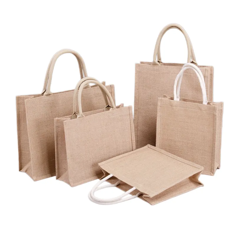jute beach tote bags