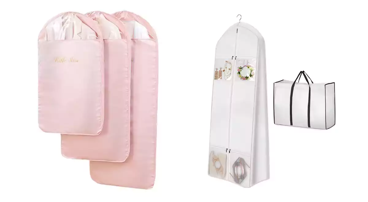 what are garment bags made of