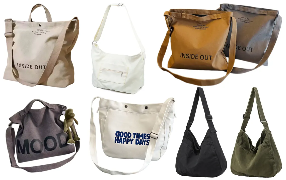 custom canvas crossbody bags manufacturer