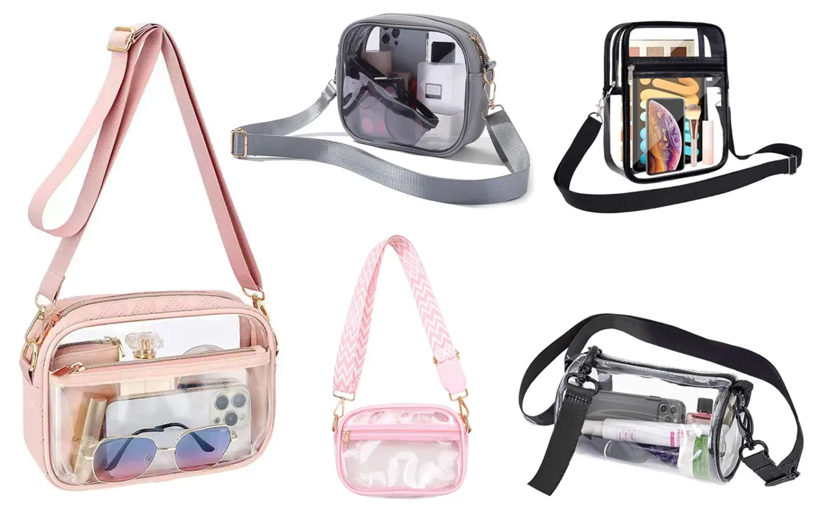 custom clear crossbody bags manufacturer