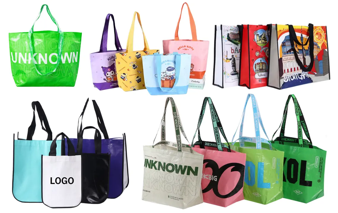 custom laminated tote bags manufacturer