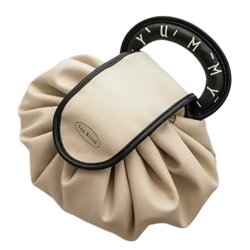drawstring makeup travel bag