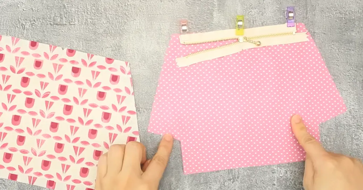 how to make a small makeup bag materials tools