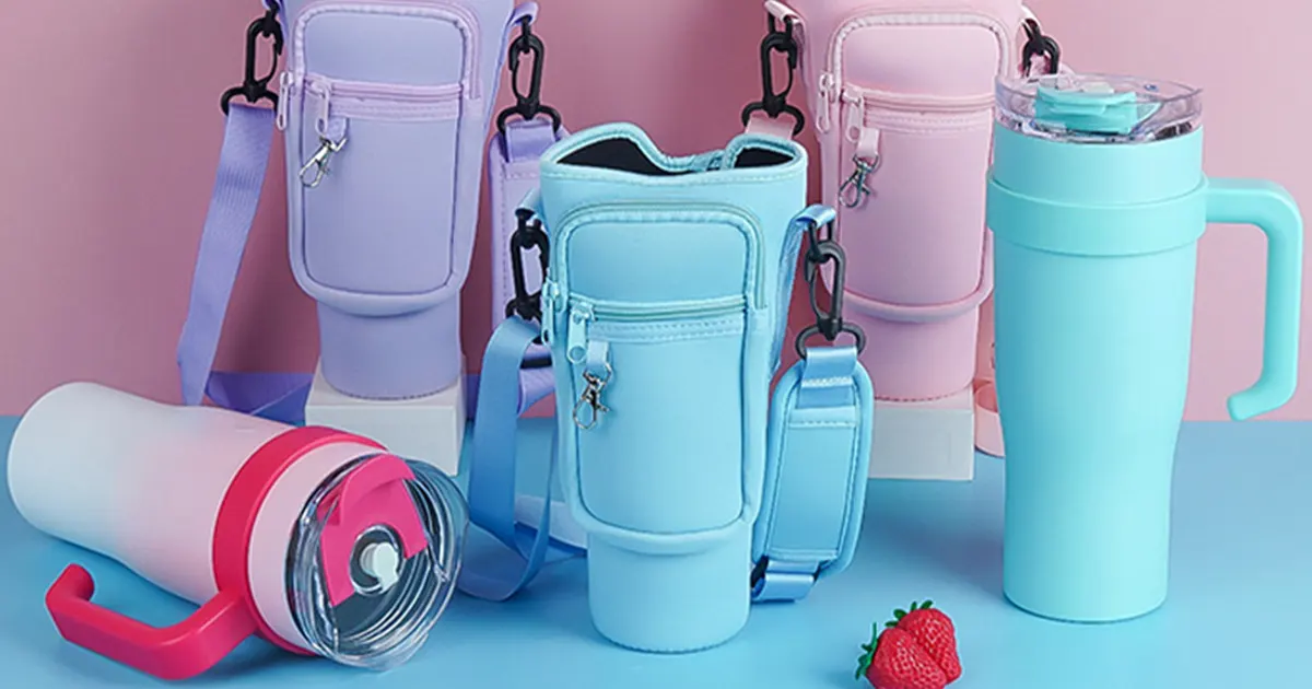 how to make a water bottle bag