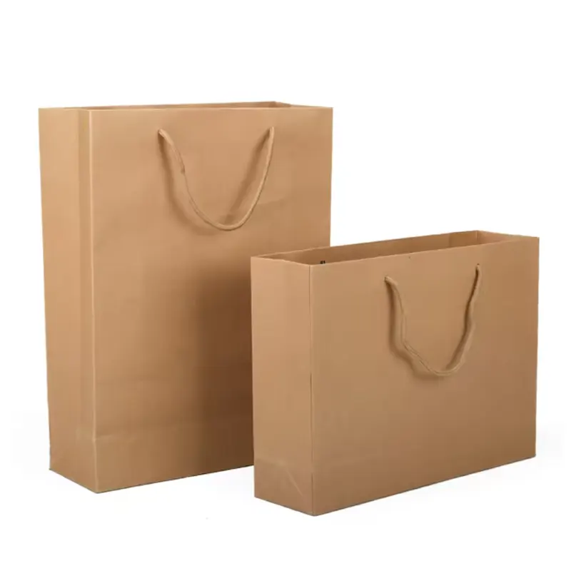 kraft paper tote bags