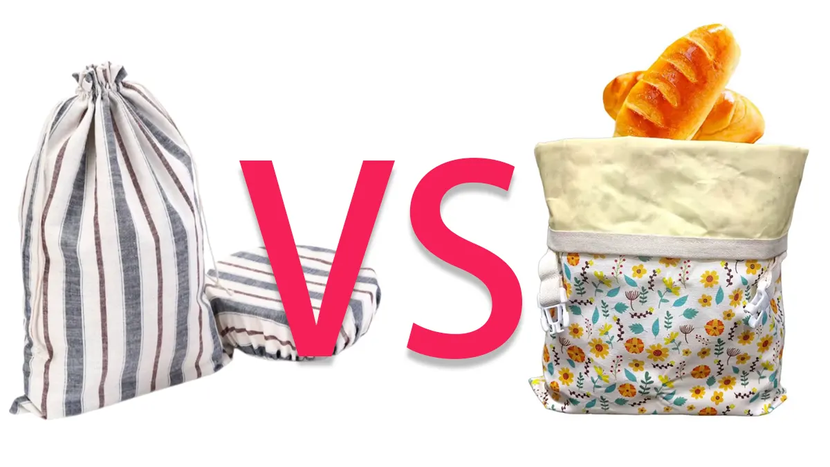 linen vs beeswax bread bag